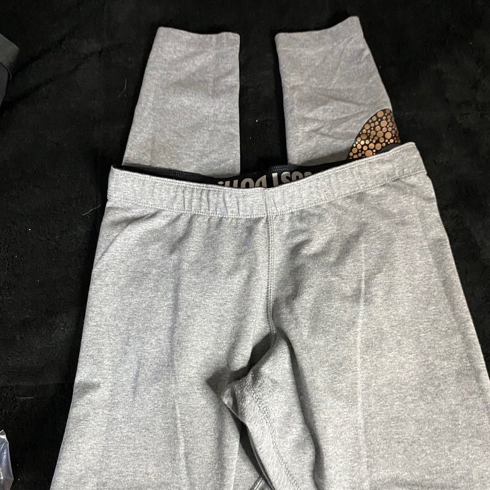 NIKE just do it grey leggings
